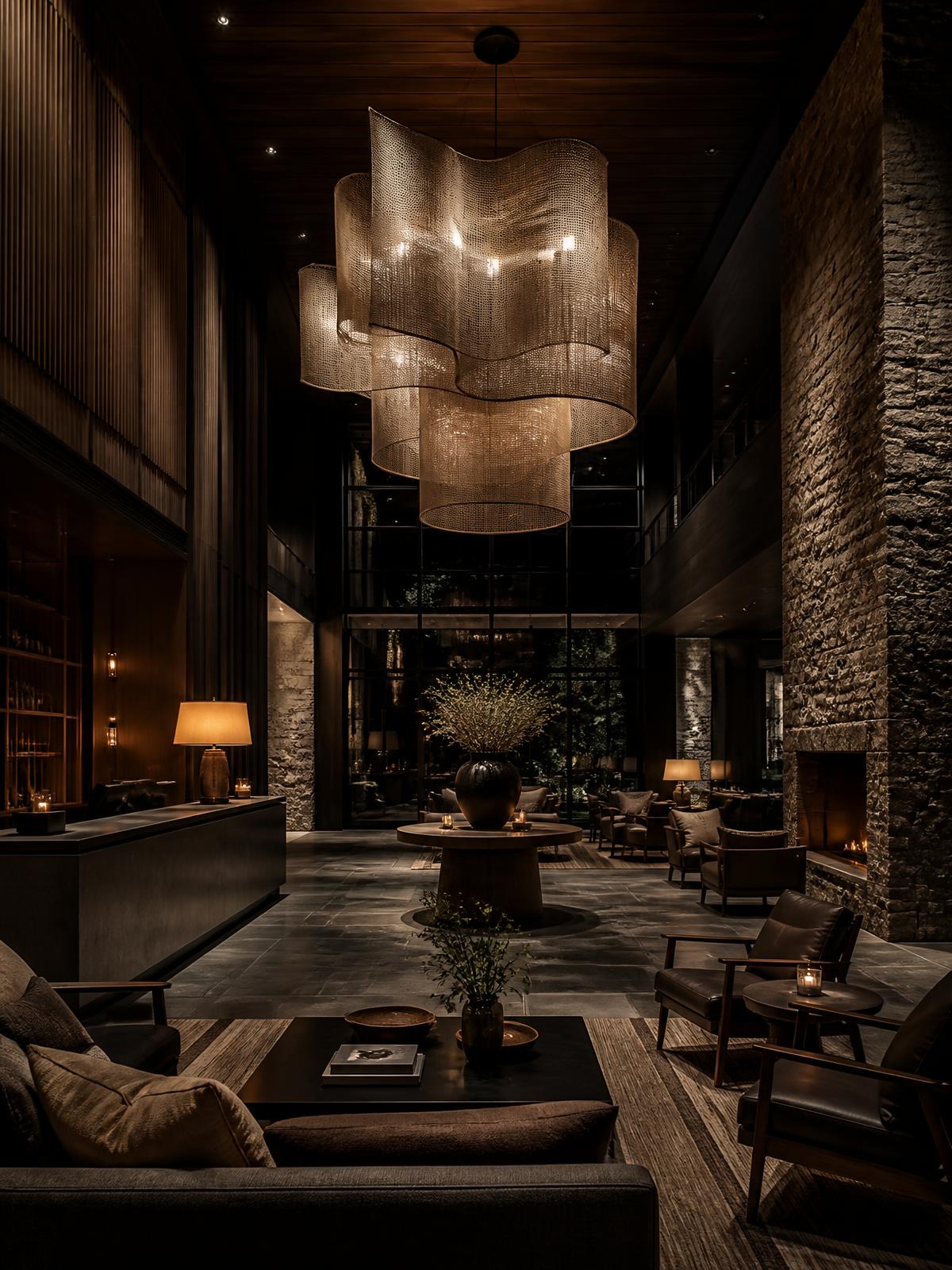 Hospitality space lighting