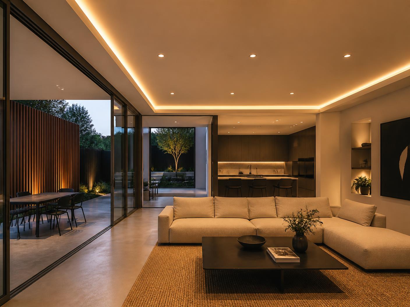Contemporary Residence — Residential lighting project